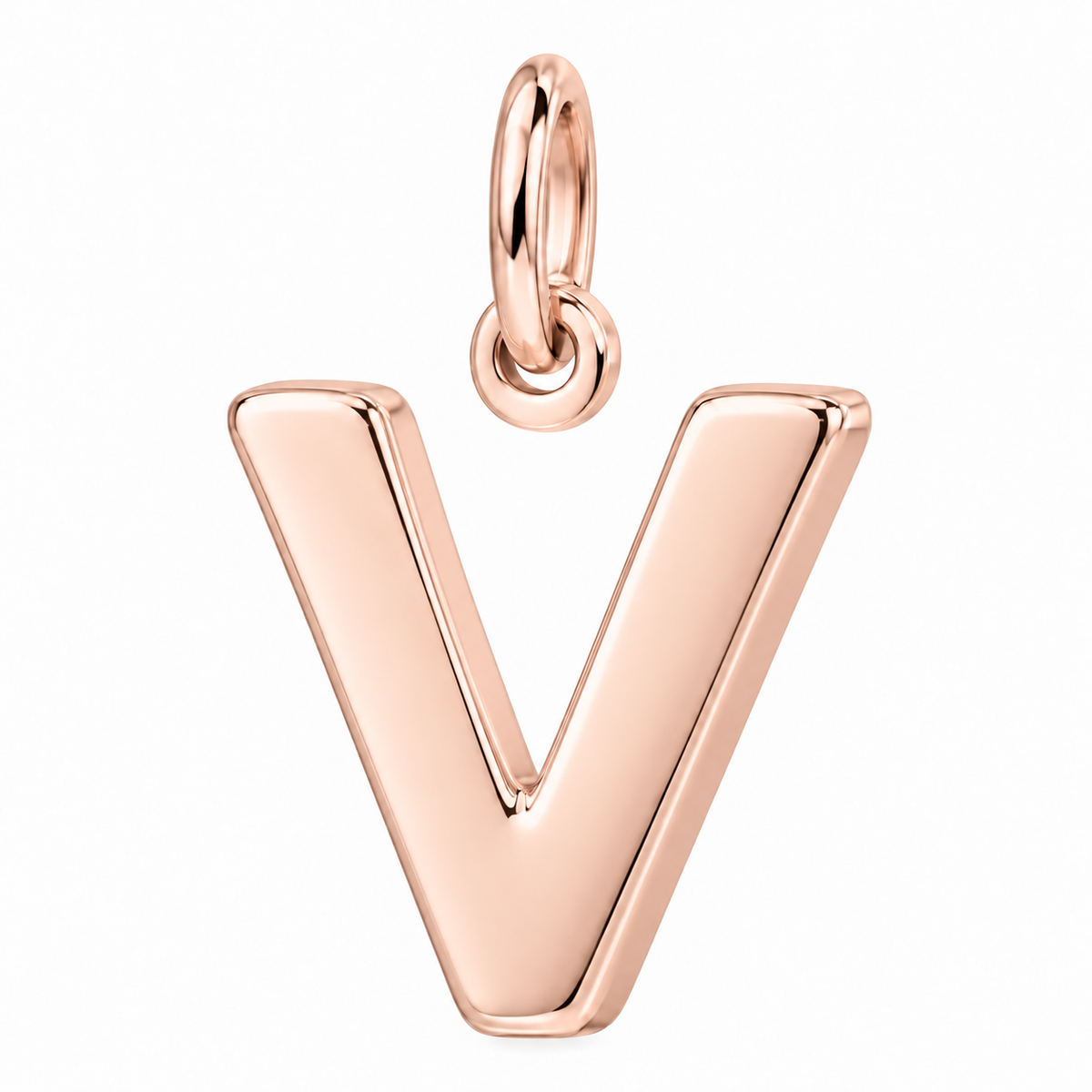 Bold Initial Monogram Charm Bracelet – Personalized Mom Gift
