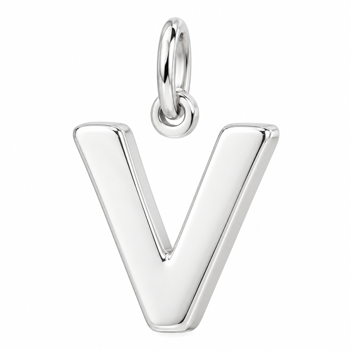 Bold Initial Monogram Charm Bracelet – Personalized Mom Gift