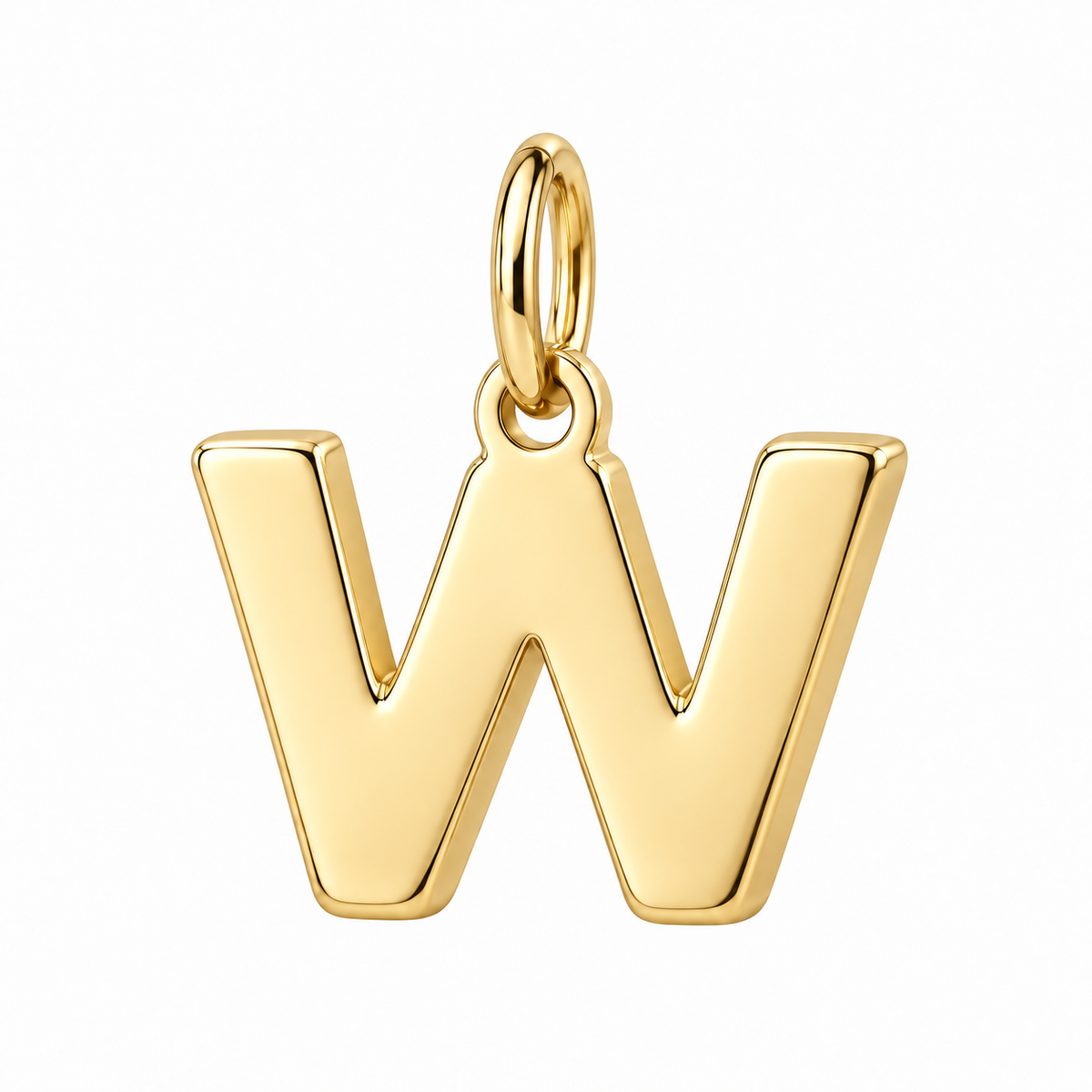 Bold Initial Monogram Charm Bracelet – Personalized Mom Gift