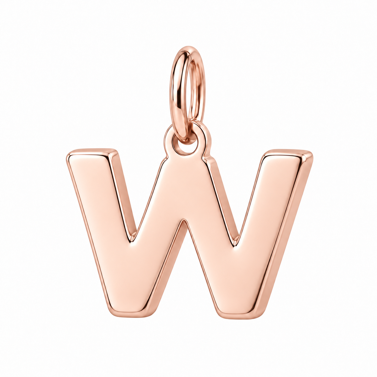 Bold Initial Monogram Charm Bracelet – Personalized Mom Gift
