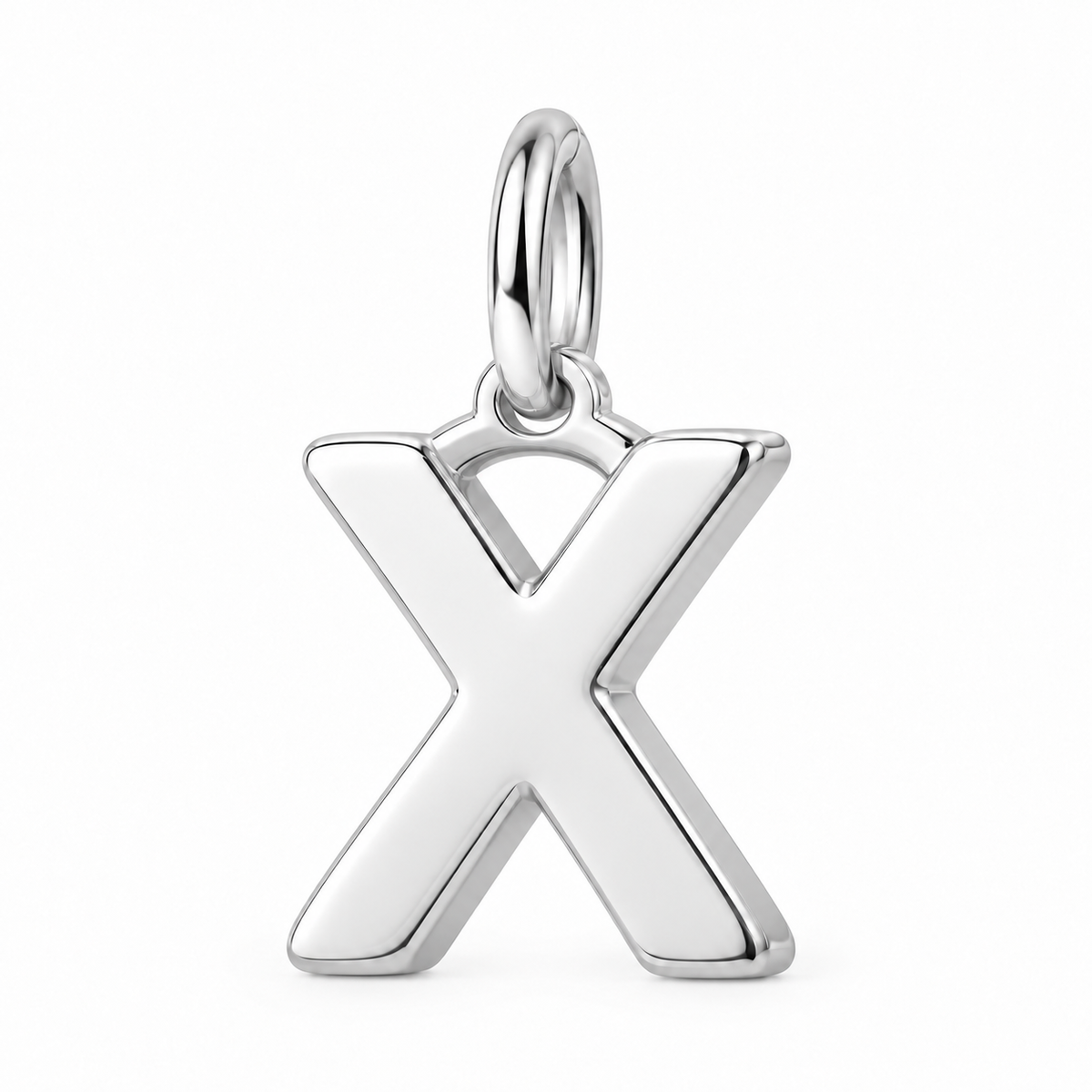 Bold Initial Monogram Charm Bracelet – Personalized Mom Gift