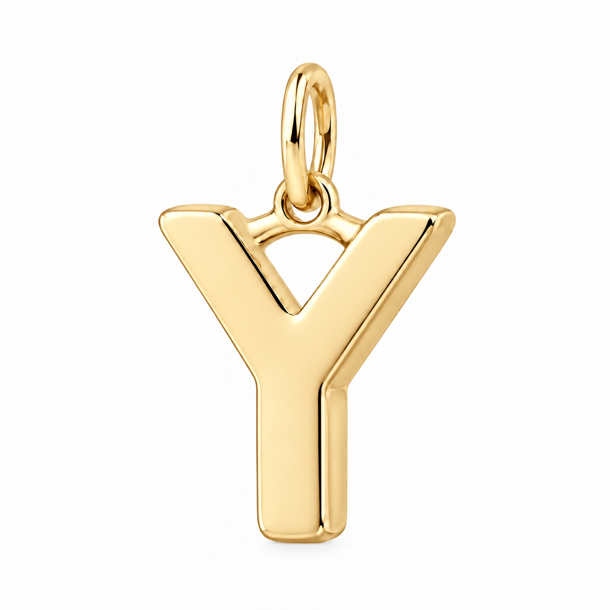 Bold Initial Monogram Charm Bracelet – Personalized Mom Gift