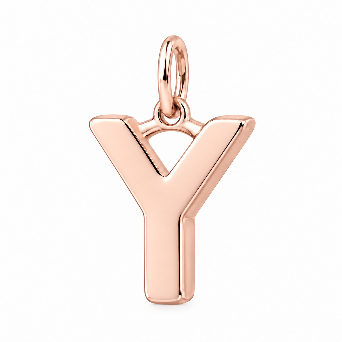 Bold Initial Monogram Charm Bracelet – Personalized Mom Gift
