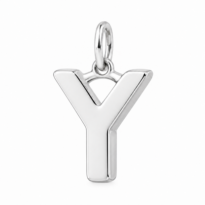 Bold Initial Monogram Charm Bracelet – Personalized Mom Gift