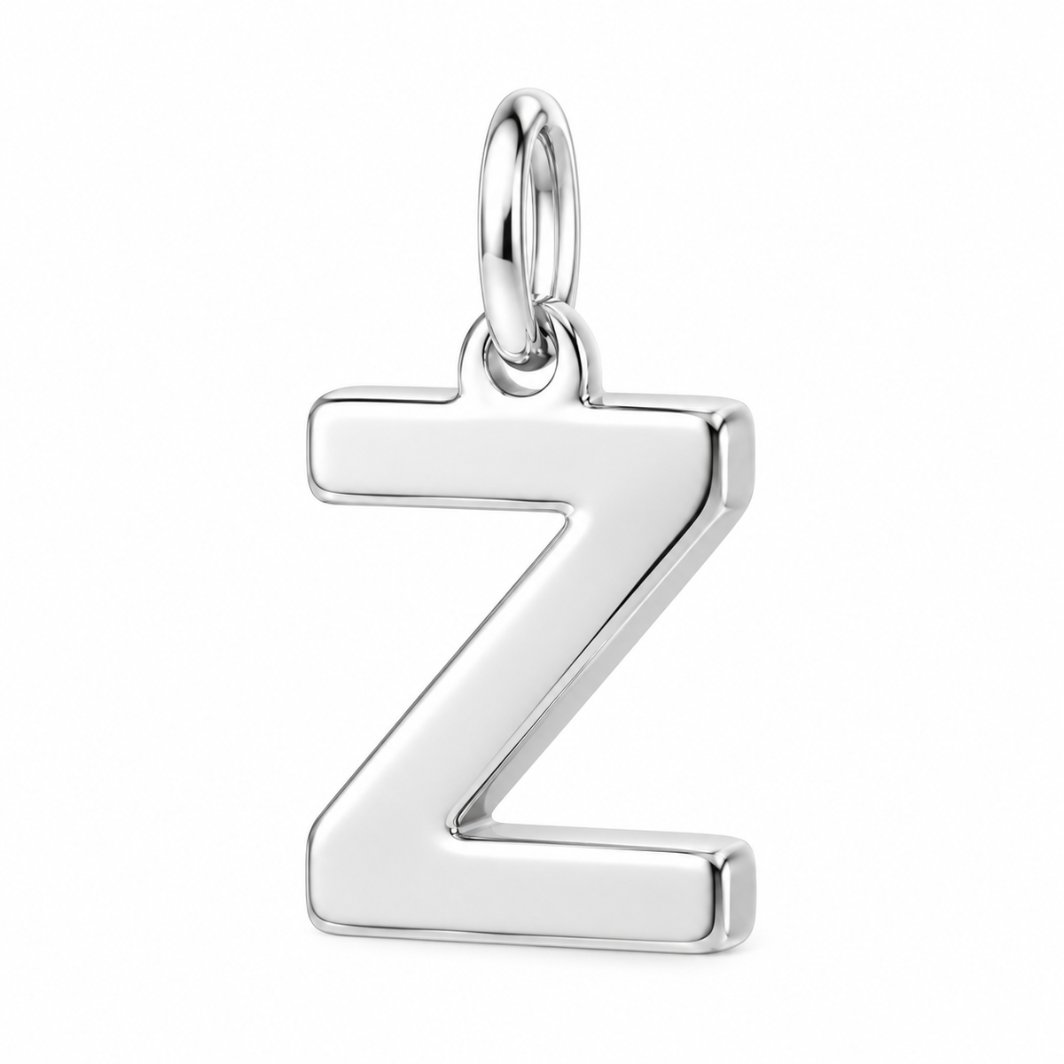 Bold Initial Monogram Charm Bracelet – Personalized Mom Gift