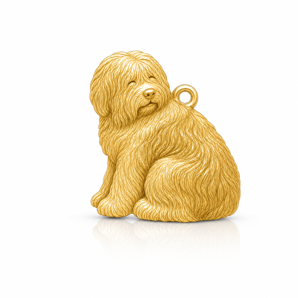 Soulyshine Old English Sheepdog Personalized Pet Companion Charm Only
