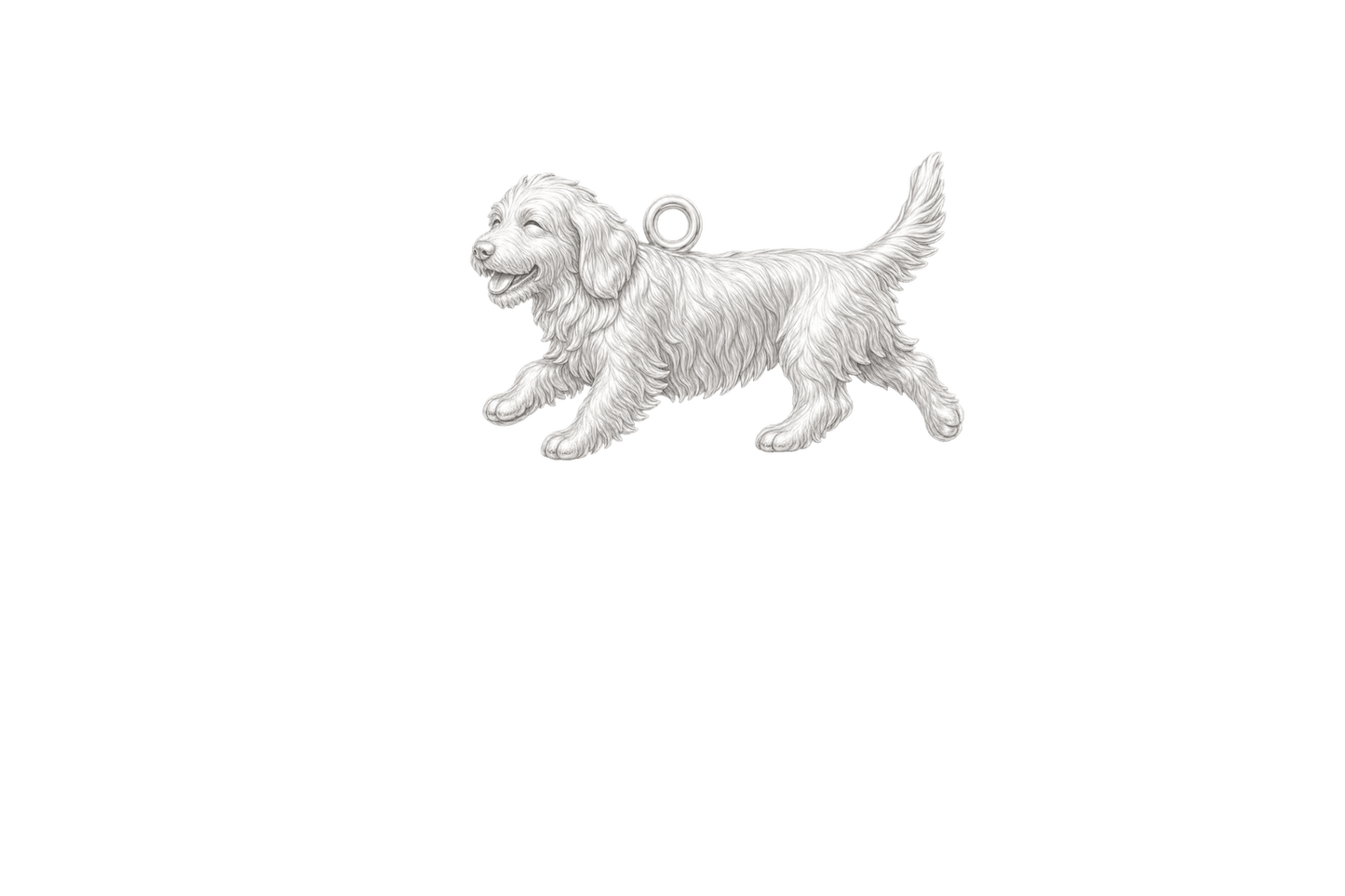 Soulyshine PBGV Little Love Charm Only - Image 1