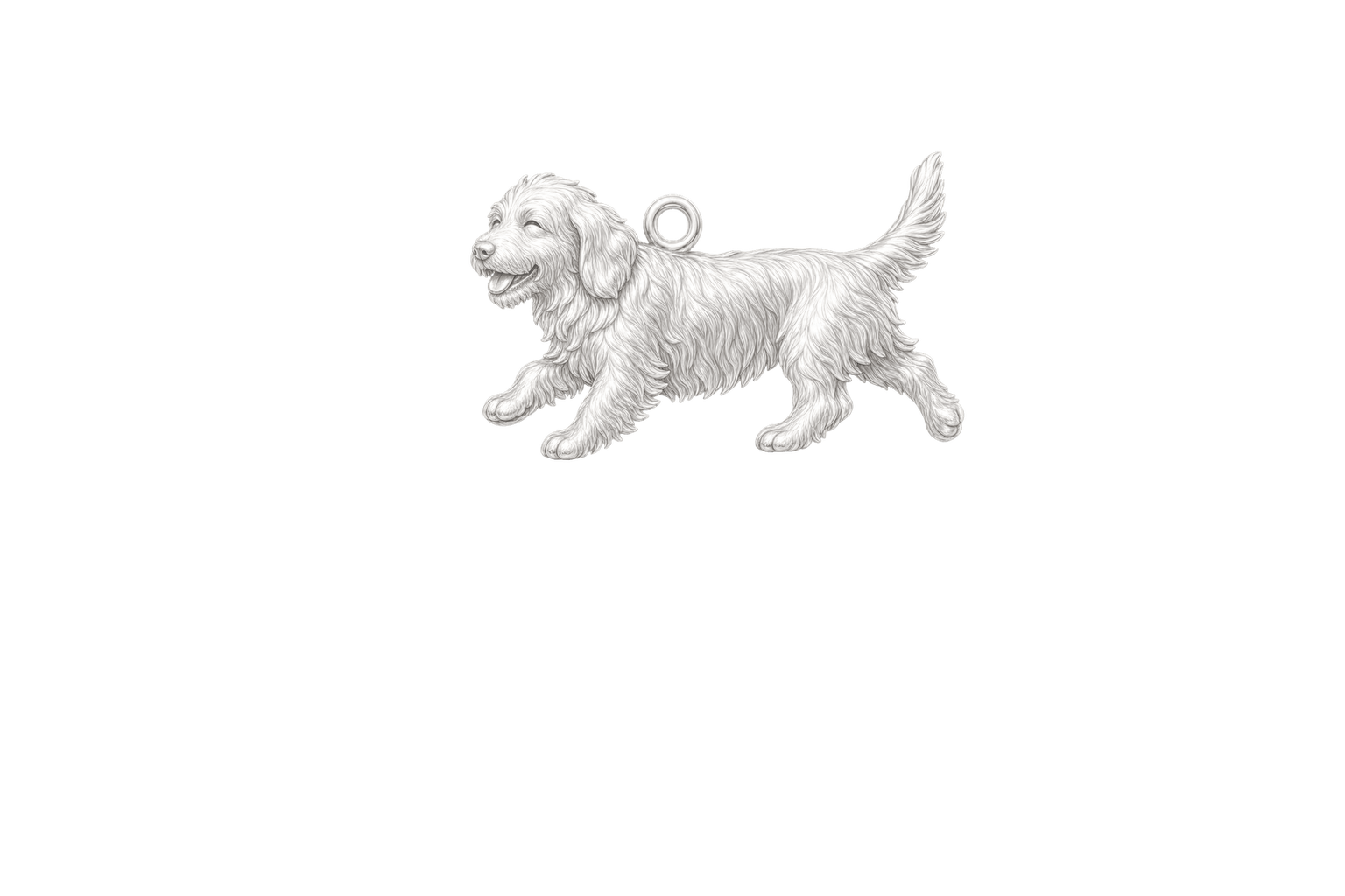 Soulyshine PBGV Little Love Charm Only - Image 1