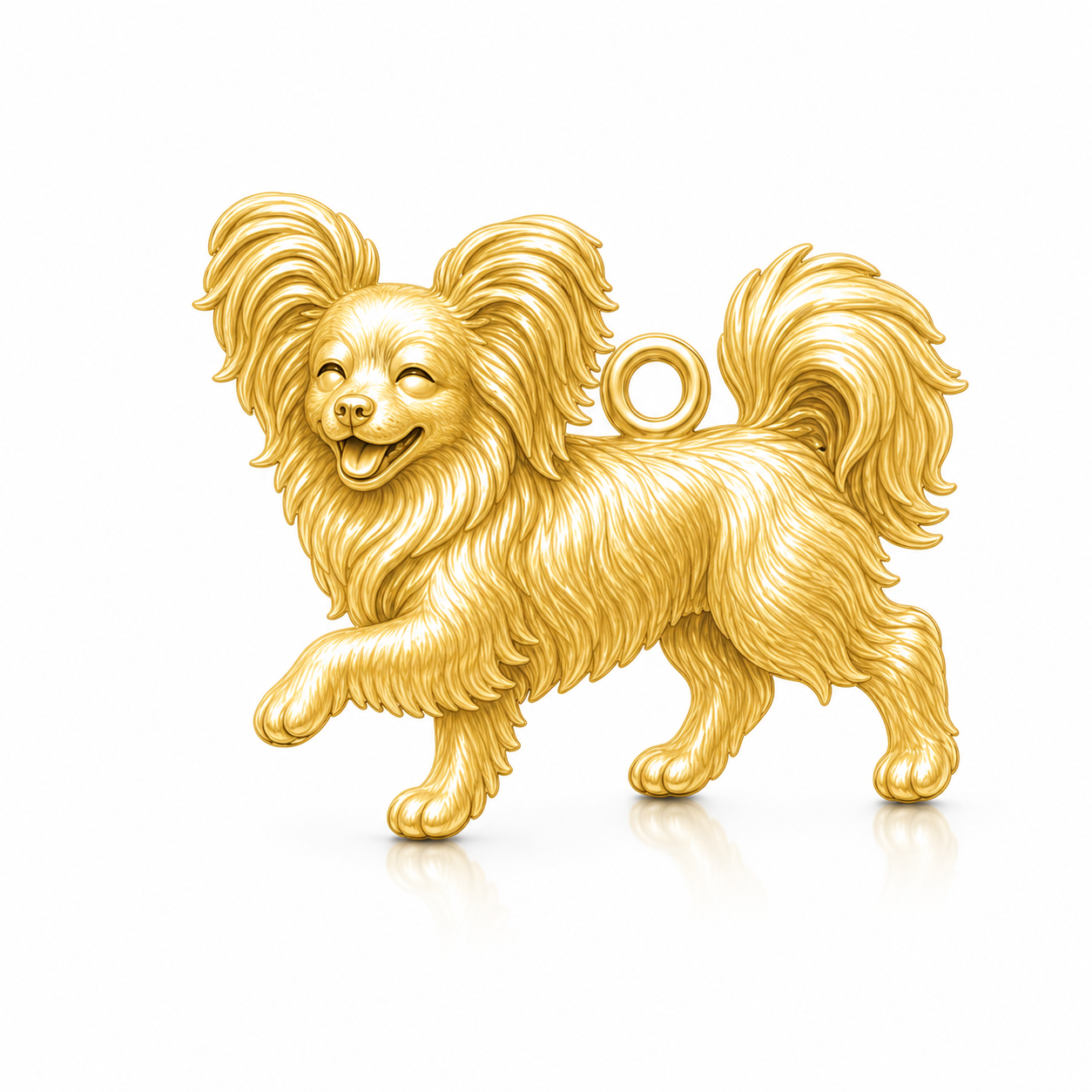 Soulyshine Papillon Personalized Pet Companion Charm Only