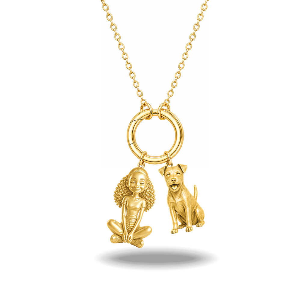 Parson Russell Terrier - 18K Gold Vermeil - 1st