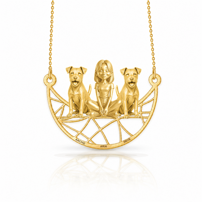 Parson Russell Terrier - 18K Gold Vermeil - 1st