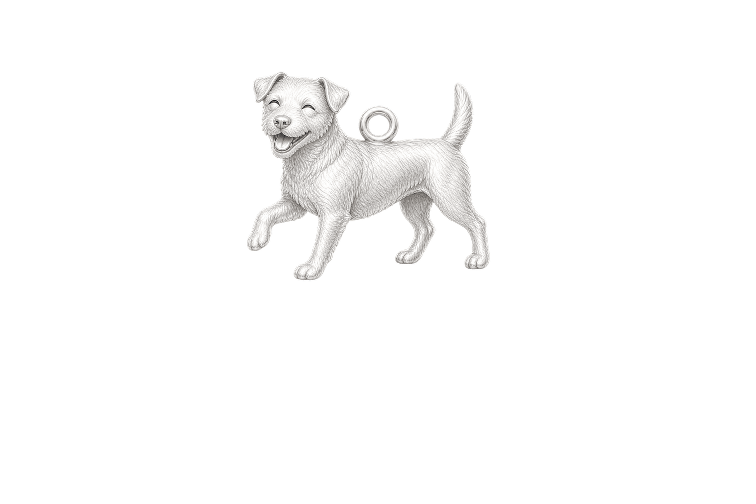 Soulyshine Parson Russell Terrier Little Love Charm Only - Image 1