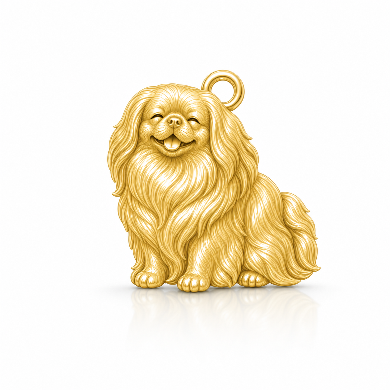 Soulyshine Pekingese Personalized Pet Companion Charm Only