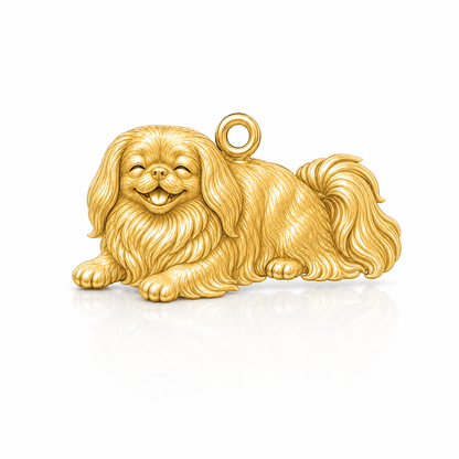 Soulyshine Pekingese Personalized Pet Companion Charm Only