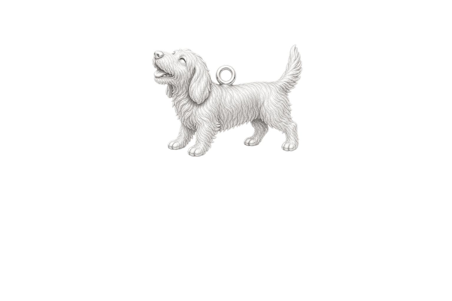 Soulyshine Petit Basset Griffon Vendéen Little Love Charm Only - Image 1