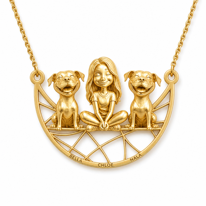 Pit Bull - 18K Gold Vermeil - 1st