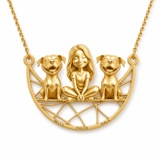 Pit Bull - 18K Gold Vermeil - 1st