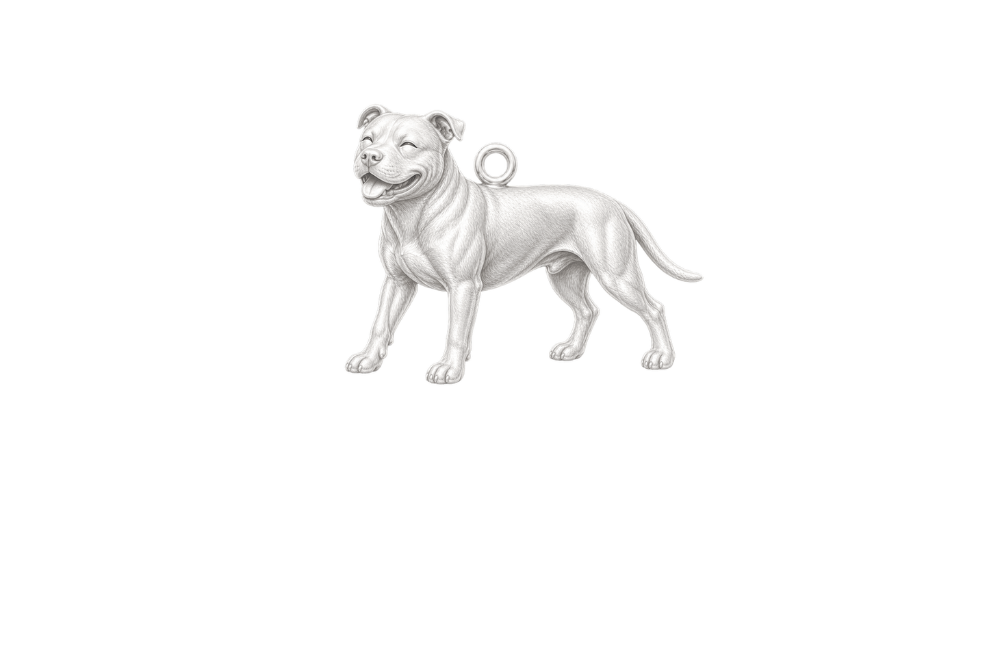 Soulyshine Pit Bull Little Love Charm Only - Image 1