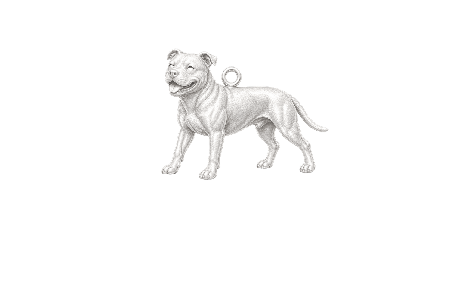 Soulyshine Pit Bull Little Love Charm Only - Image 1