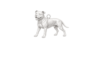 Soulyshine Pit Bull Little Love Charm Only - Image 1