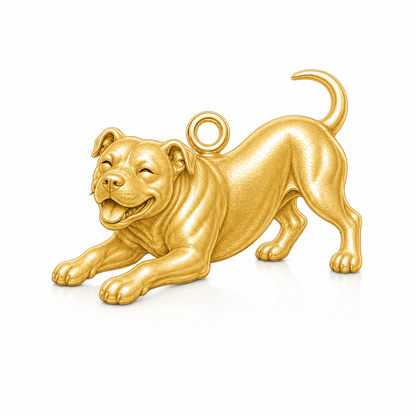 Soulyshine Pit Bull Personalized Pet Companion Charm Only