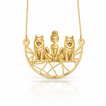 Pomsky - 18K Gold Vermeil - 1st