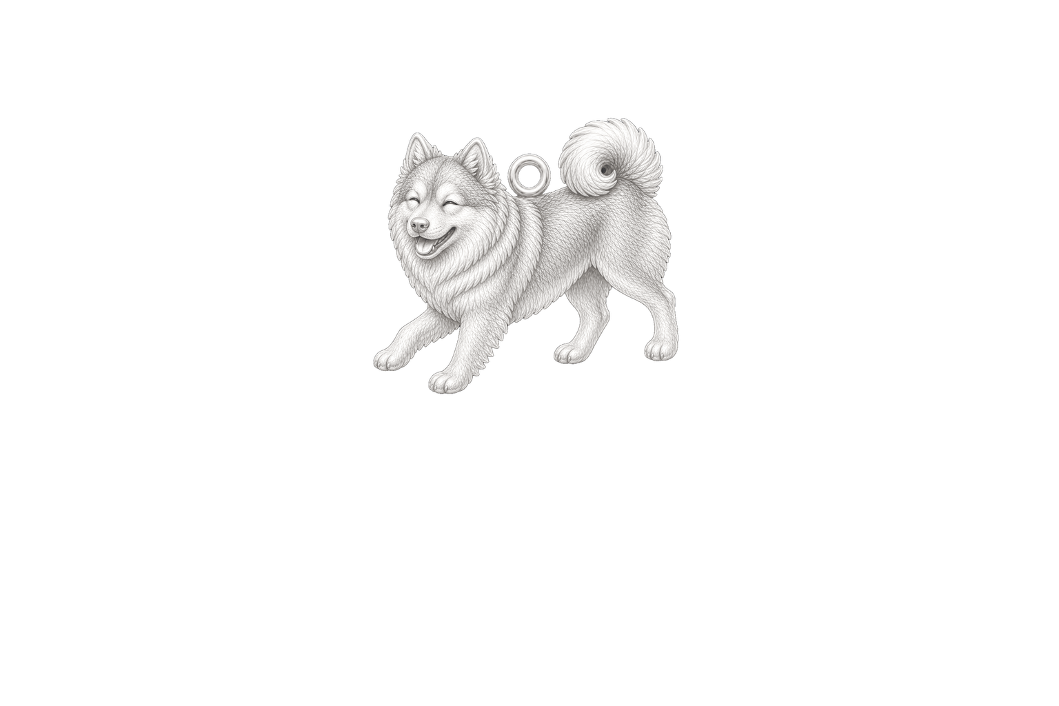 Soulyshine Pomsky Little Love Charm Only - Image 1