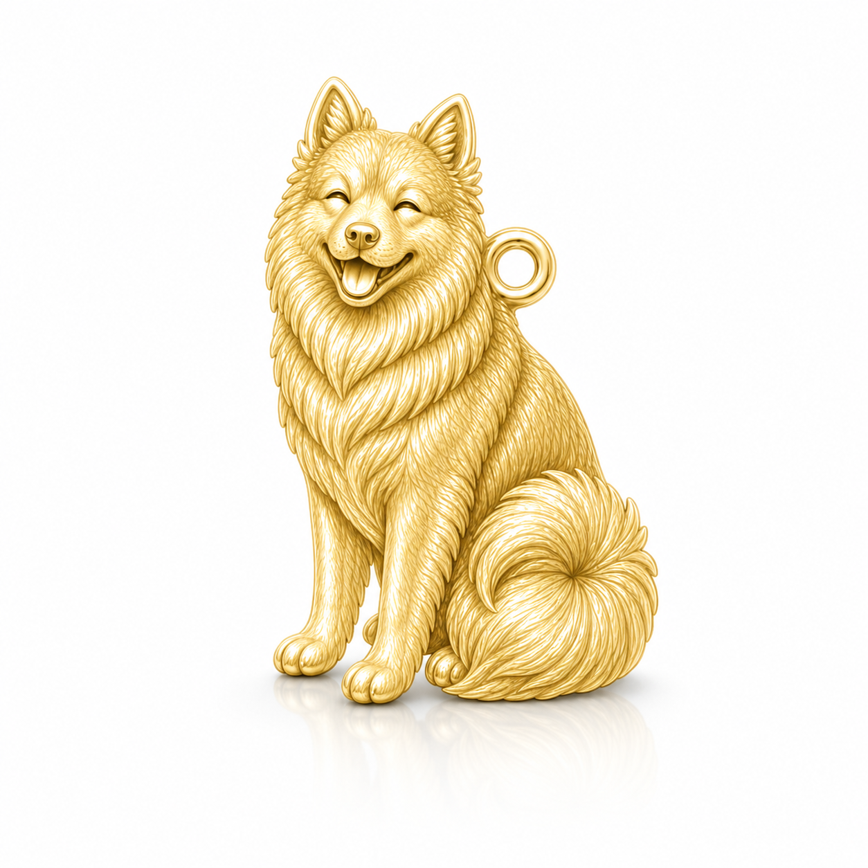 Soulyshine Pomsky Personalized Pet Companion Charm Only