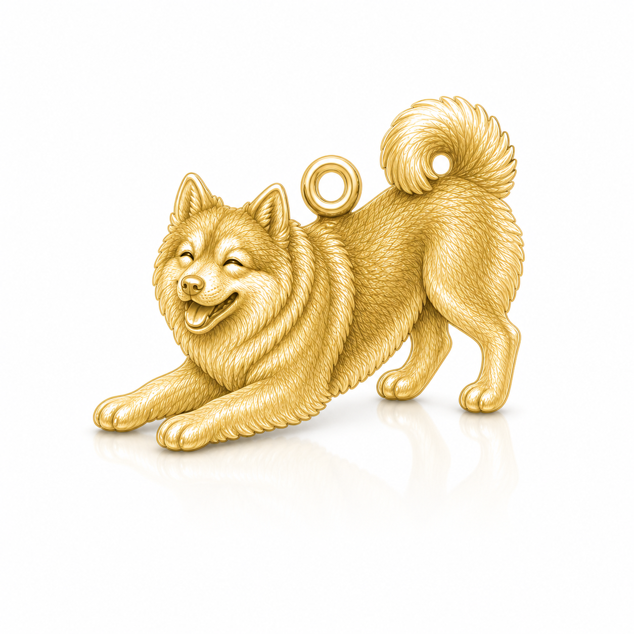 Soulyshine Pomsky Personalized Pet Companion Charm Only