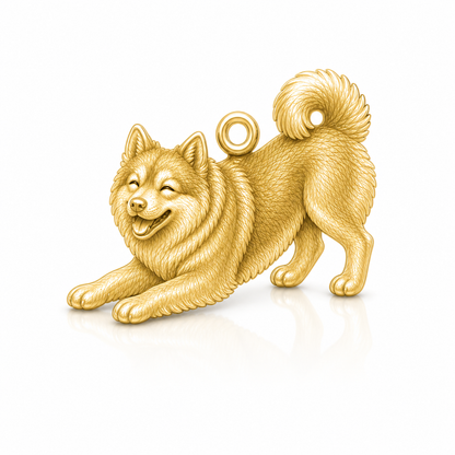 Soulyshine Pomsky Personalized Pet Companion Charm Only