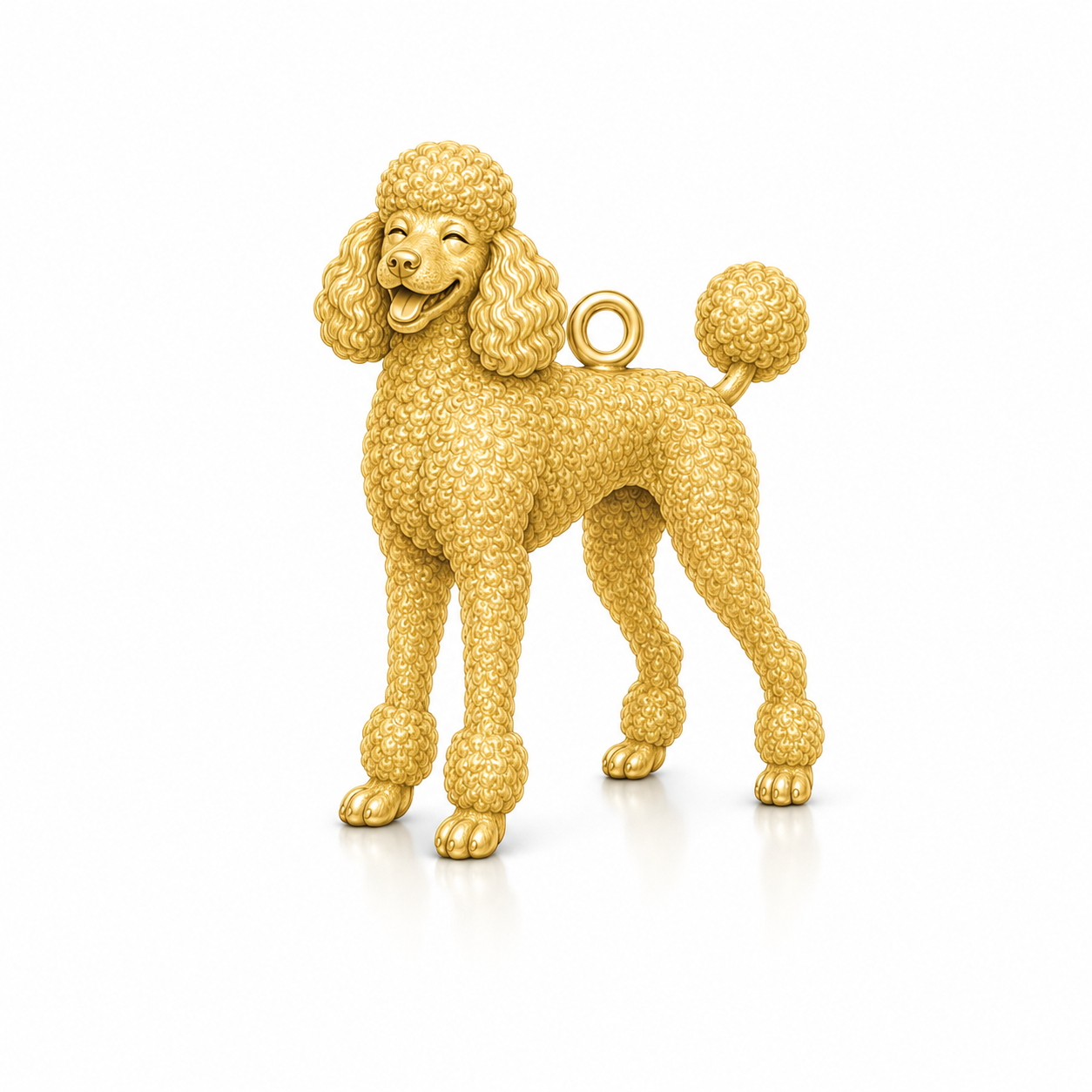 Soulyshine Poodle standard Personalized Pet Companion Charm Only