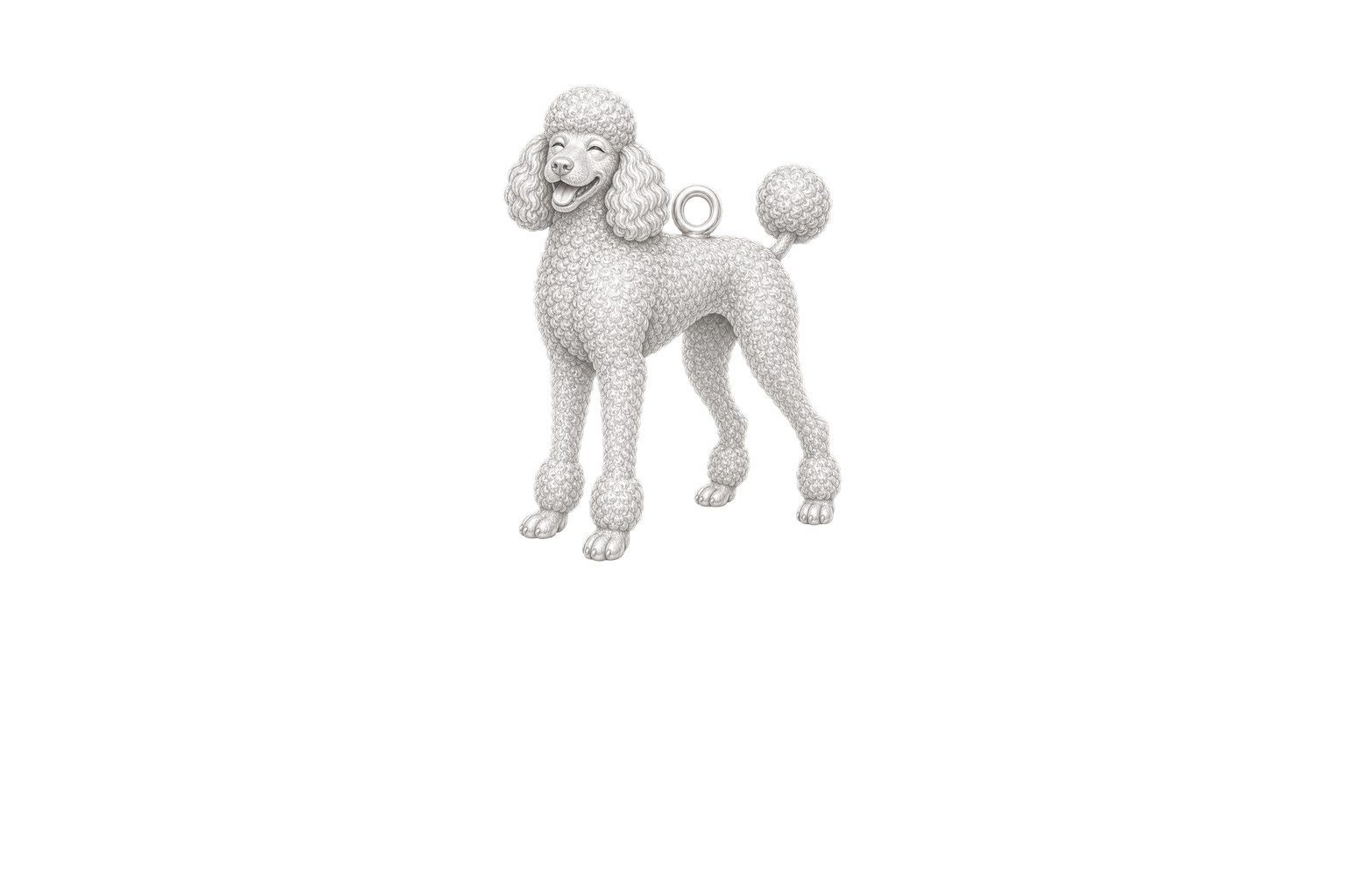 Soulyshine Poodle standard Little Love Charm Only - Image 1