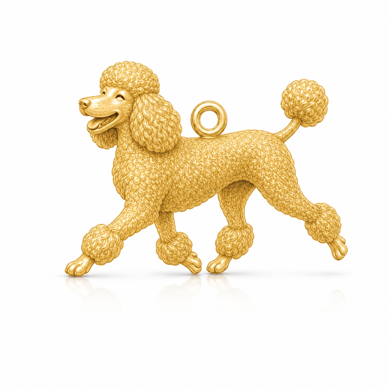 Soulyshine Poodle standard Personalized Pet Companion Charm Only
