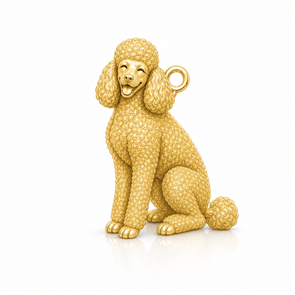 Soulyshine Poodle standard Personalized Pet Companion Charm Only