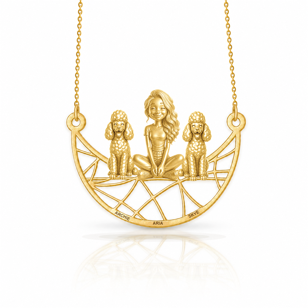 Poodle toy - 18K Gold Vermeil - 1st