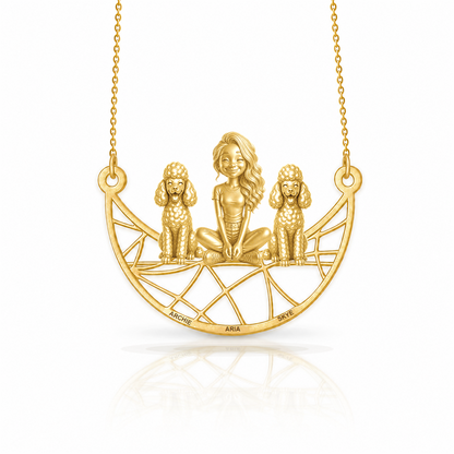 Poodle toy - 18K Gold Vermeil - 1st