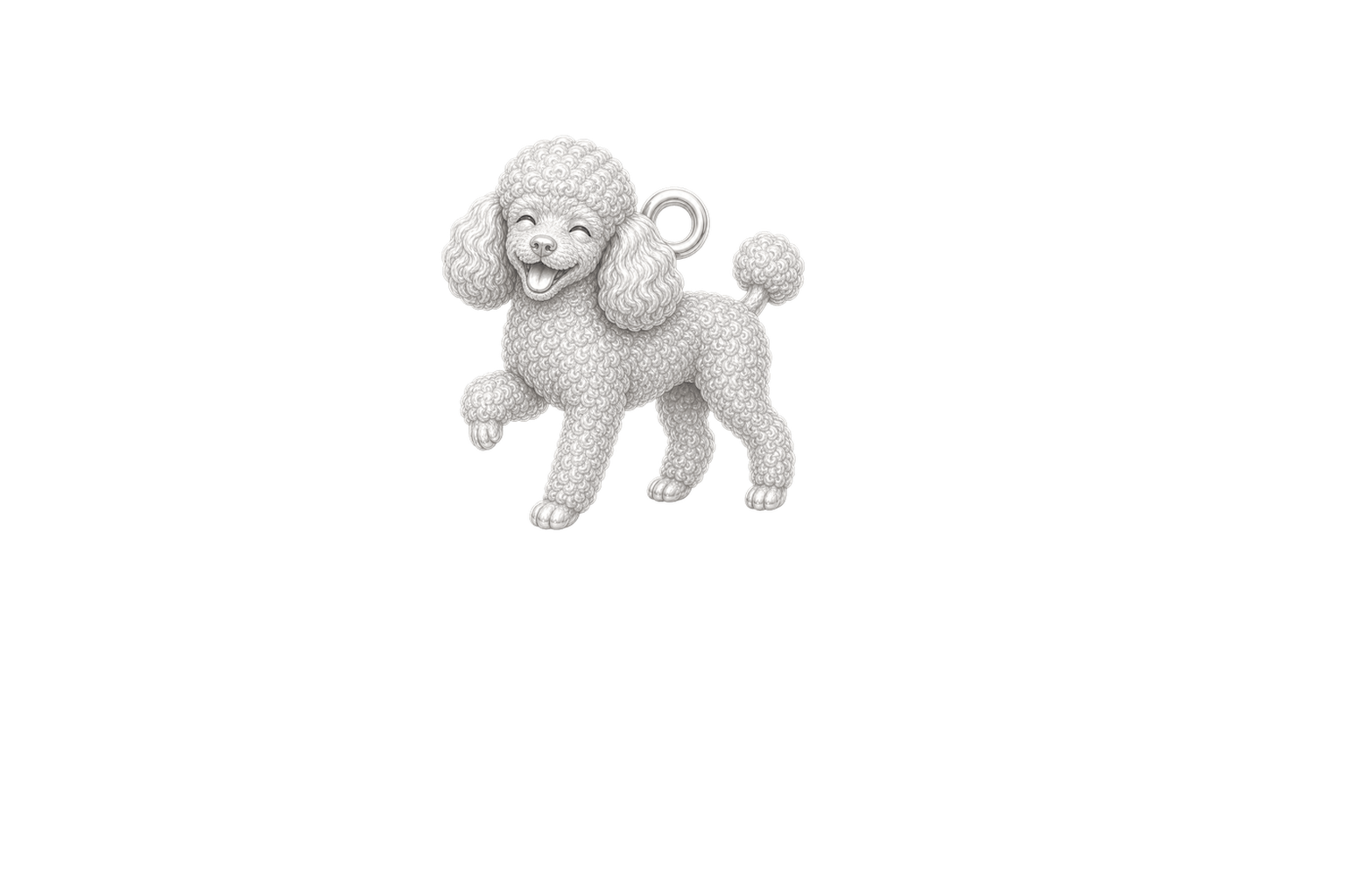 Soulyshine Poodle toy Little Love Charm Only - Image 1