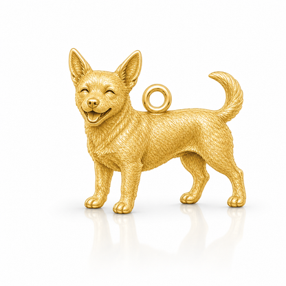 Soulyshine Portuguese Podengo Pequeno Personalized Pet Companion Charm Only
