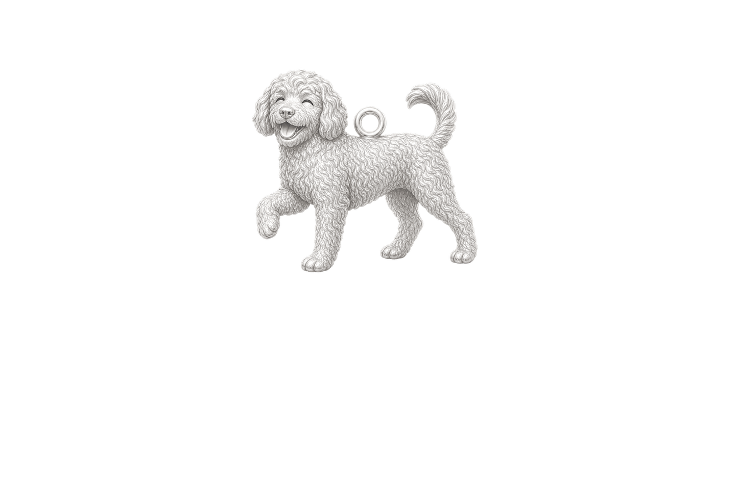 Soulyshine Portuguese Water Dog Little Love Charm Only - Image 1