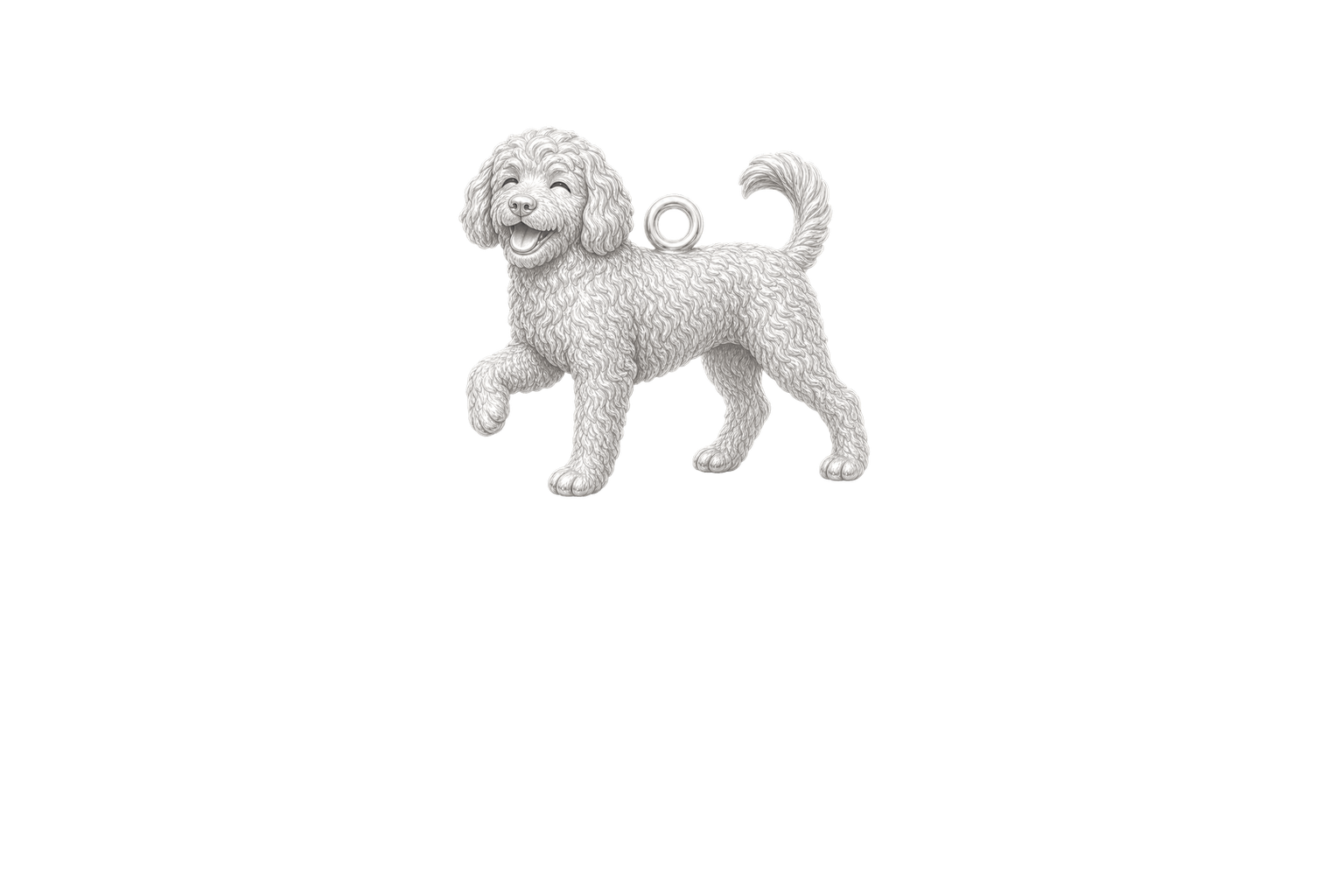 Soulyshine Portuguese Water Dog Little Love Charm Only - Image 1