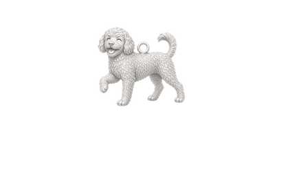 Soulyshine Portuguese Water Dog Little Love Charm Only - Image 1