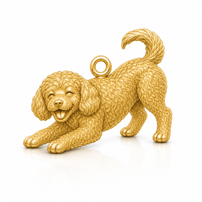 Soulyshine Portuguese Water Dog Personalized Pet Companion Charm Only