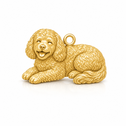 Soulyshine Portuguese Water Dog Personalized Pet Companion Charm Only