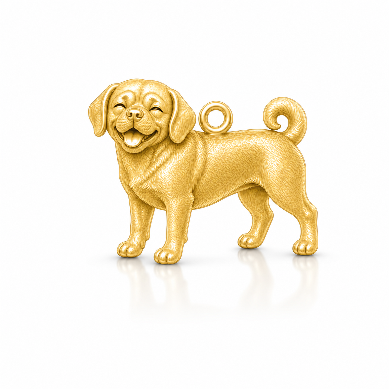Soulyshine Puggle Personalized Pet Companion Charm Only