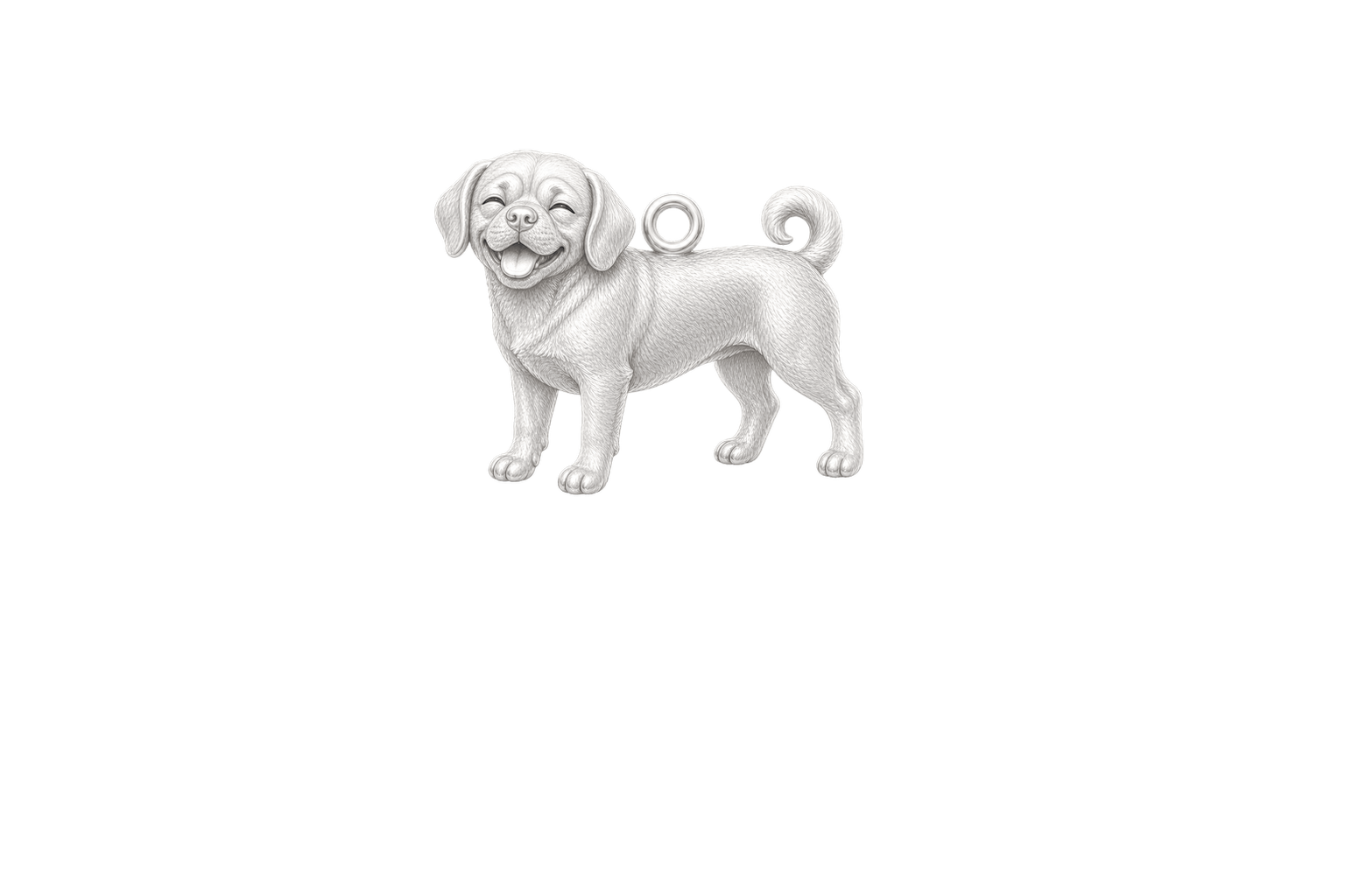 Soulyshine Puggle Little Love Charm Only - Image 1
