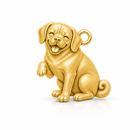 Soulyshine Puggle Personalized Pet Companion Charm Only