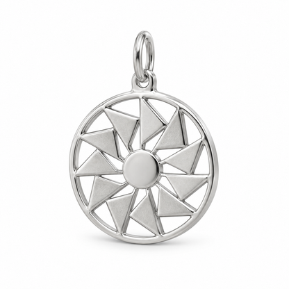 Flying Geese Medallion Charm