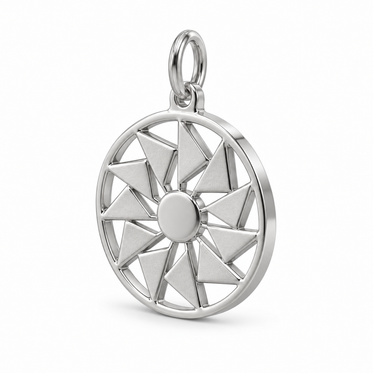 Flying Geese Medallion Charm