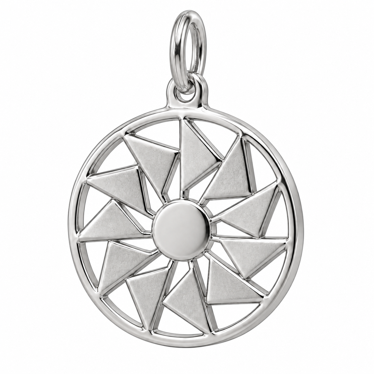Flying Geese Medallion Charm