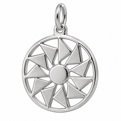 Flying Geese Medallion Charm
